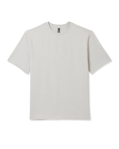 Men's Short Sleeve Ponto Tee - Relaxed Salt Heather | Vuori discount
