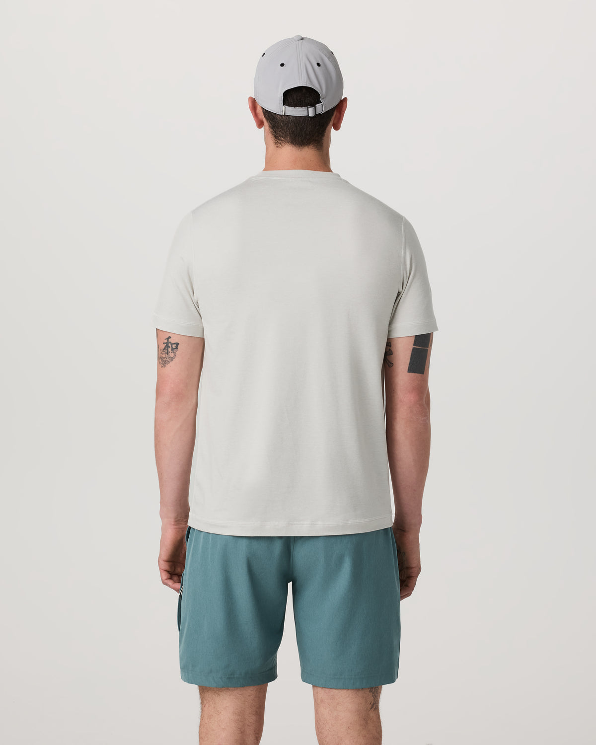 Men's Short Sleeve Ponto Performance Tee Salt Heather | Vuori outlet