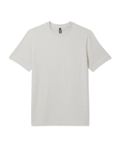 Men's Short Sleeve Ponto Performance Tee Salt Heather | Vuori outlet