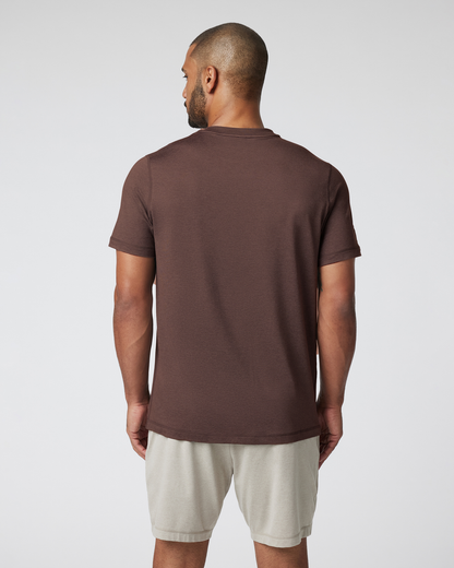 Short Sleeve Ponto Performance Tee Java Heather | Vuori discount