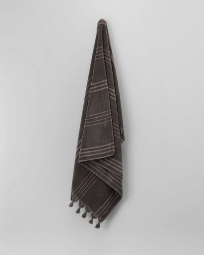 Fringe Beach Towel Java Quick Dry Towel | Vuori for sale