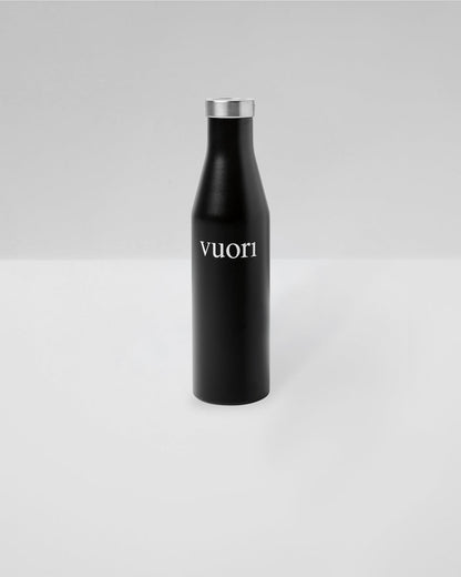 S6 Wordmark Mizu Water Bottle Black Insulated Bottle | Vuori discount