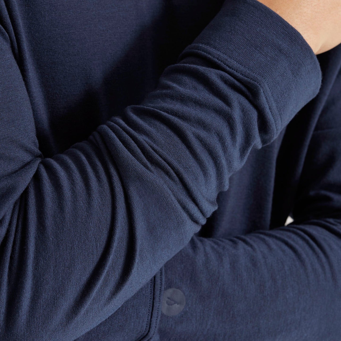 Men's Long Sleeve Sea Tee - Navy Night
