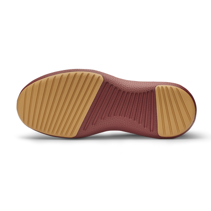 Men's Wool Runner-up Mizzles - Botanic Red (Botanic Red Sole)