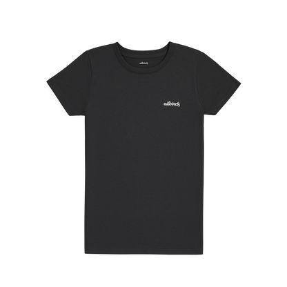 Women's Recycled Tee - Mother Nature - Natural Black