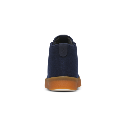 Men's Wool Cruiser Mid Select - Deep Navy (Gum Sole)