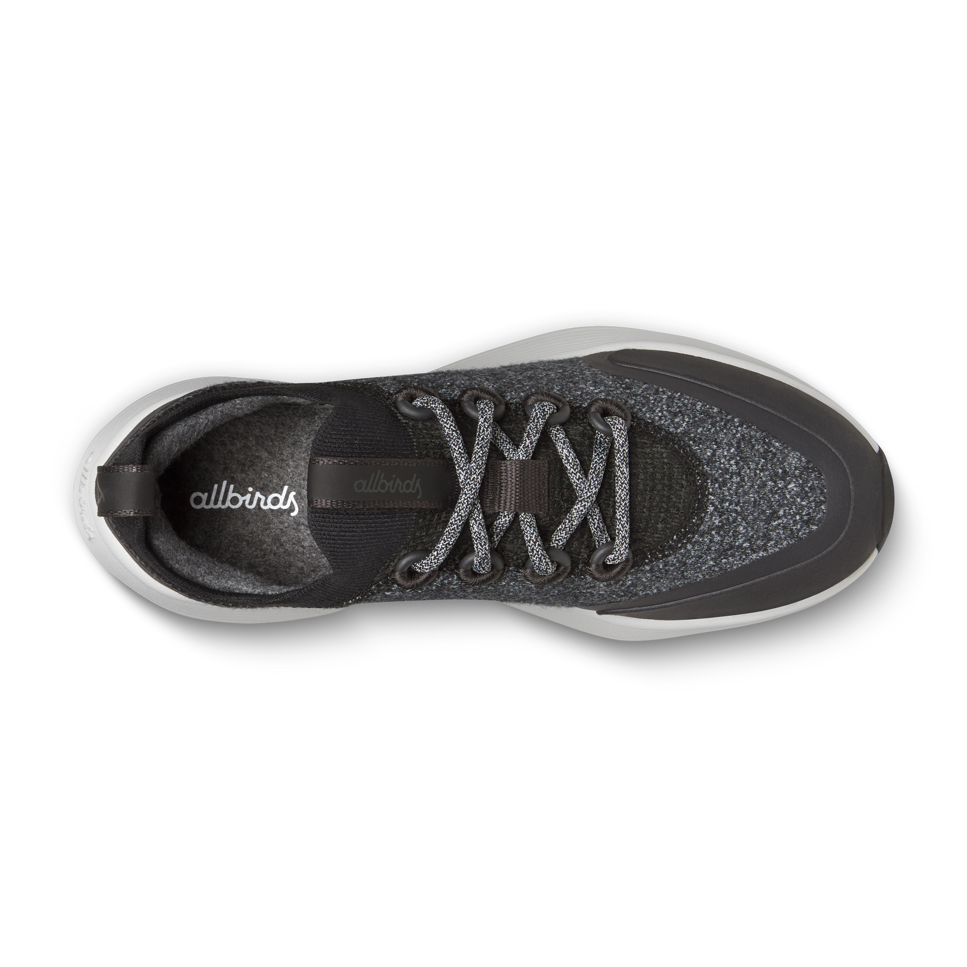 Men's Wool Strider - Dark Grey (Light Grey Sole)