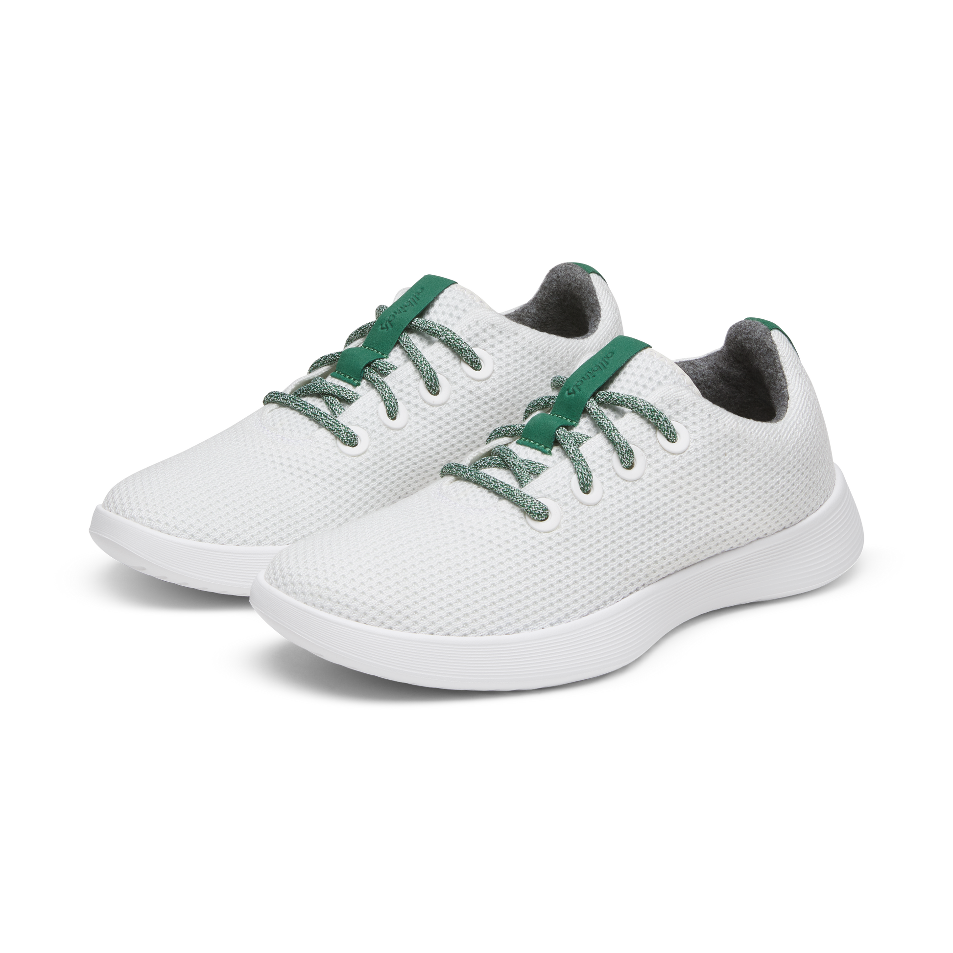 Women's Tree Runner NZ - Blizzard/Verdant Green (Blizzard Sole)
