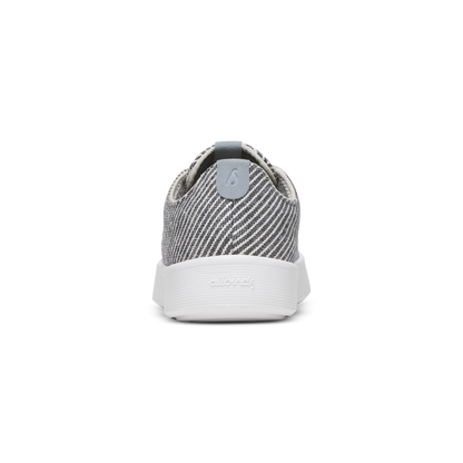 Women's Canvas Cruiser - Deep Navy Stripes (Blizzard Sole)