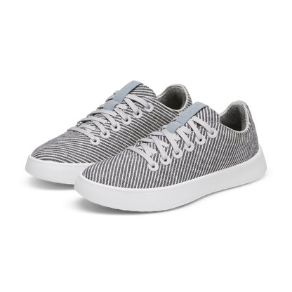 Men's Canvas Cruiser - Deep Navy Stripes (Blizzard Sole)