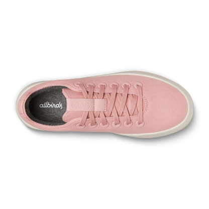 Women's Canvas Cruiser - Dusty Pink (Warm White Sole)