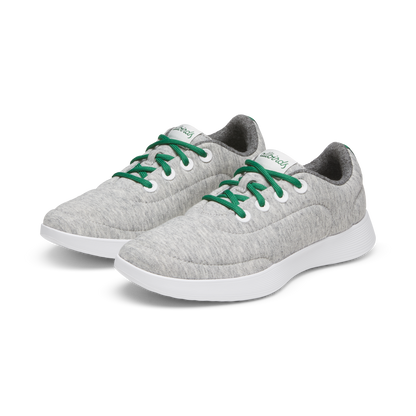 Men's Runner NZ Jersey - Light Grey/Verdant Green (Blizzard Sole)