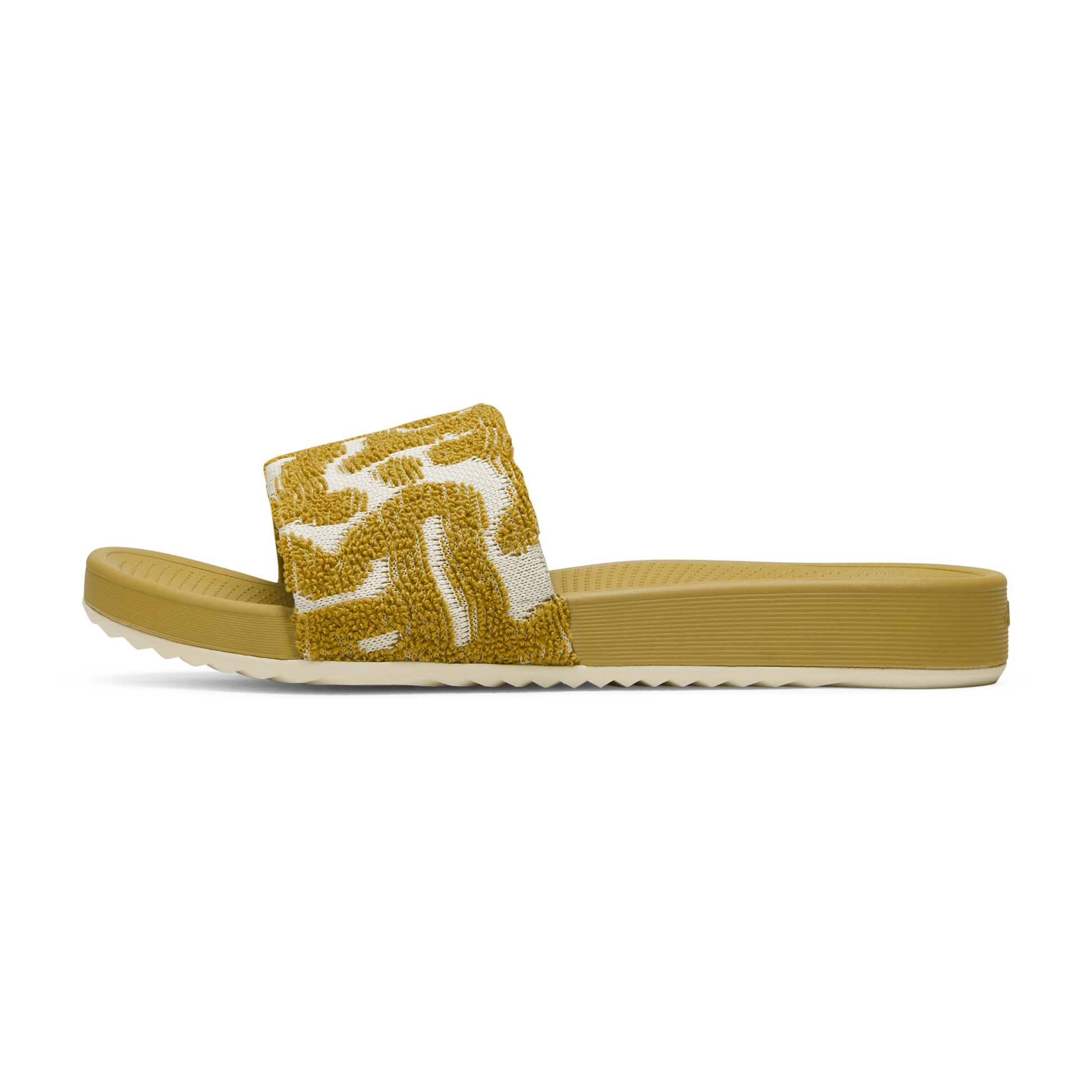 Women's Allbirds Slide Terry - Ochre/Warm White (Ochre Sole)