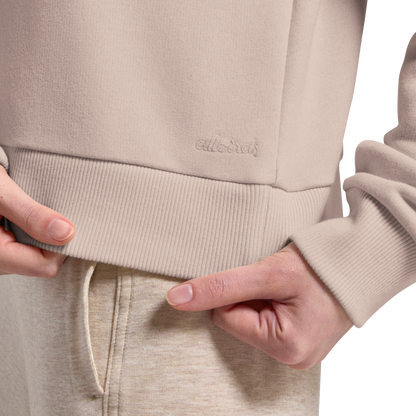 Women's Merino Blend Sweatshirt - Mushroom