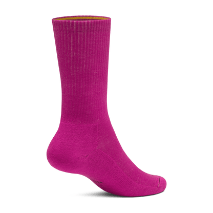 Anytime Crew Sock - Bloom Pink
