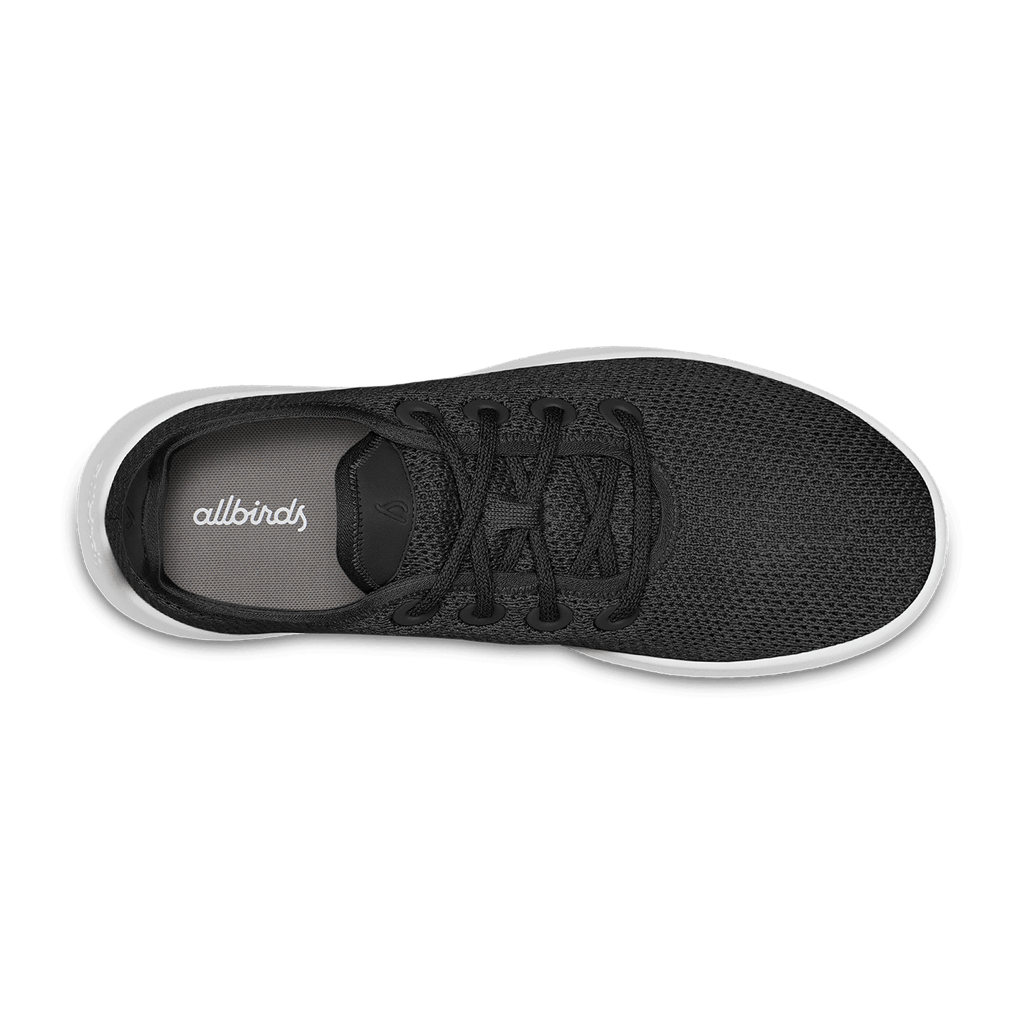 Men's Tree Runner - Jet Black (White Sole)